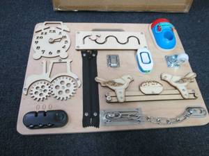Montesorri Busy Board Learning Toy...