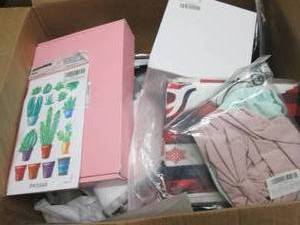Box of Assorted Small Overstock Ite...