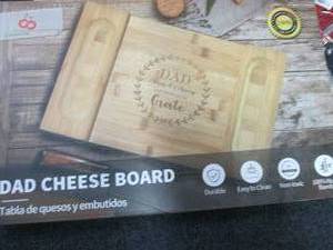 Dad Cheese Board...