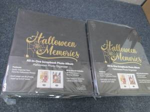 2 Halloween Photo Albums...