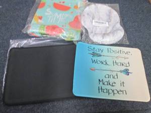 4 Mouse Pads...