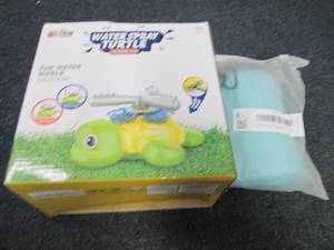 Water Spray Turtle, Beach Mat...