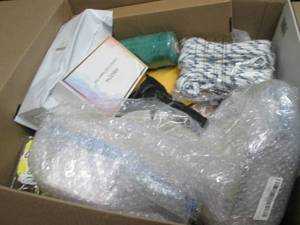 Box of Assorted Small Overstock Ite...