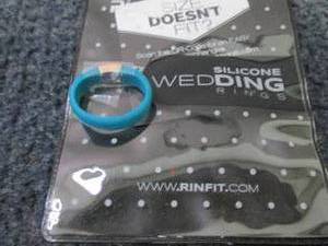 7- Silicone Wedding Rings Size 10...