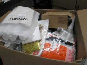 Box of Assorted Small Overstock Ite...