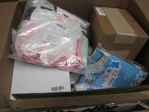 Box of Assorted Small Overstock Ite...