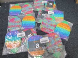 7- 2pks Popit Toys...
