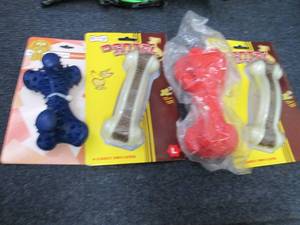 4 Chew Toys...