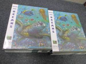 2- 1000 pc Jigsaw Puzzles...