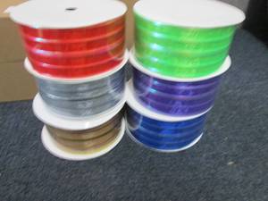 2- 6pks Ribbon Rolls 2 inch x 12 yd...