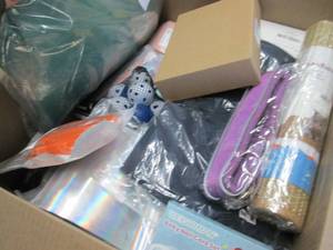 Box of Assorted Small Overstock Ite...
