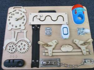 Montesorri Busy Board Learning Toy...