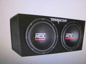 MTX Terminator 1200-Watt Dual Subwo...