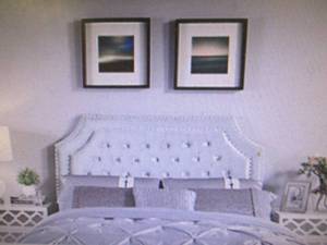 Chic Home Design Chava Headboard Ve...