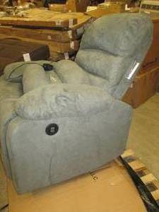 relaxzen rocking recliner with mess...
