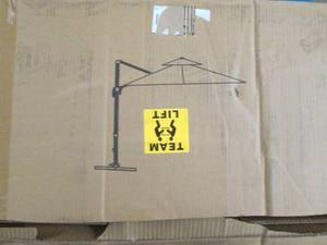 double patio umbrella 10 foot x 13 ...