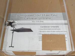10 foot x 13 foot cantilever umbrel...