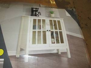 accent cabinet missing all the hard...