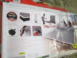 full size table tennis no paddles o...