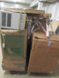 pallet of items that need work ...