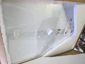 36 inch x 24 inch wall mounted mirr...