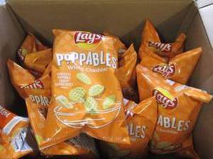 case of 12 5 oz bags of lays poppa...