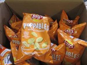 case of 12 5 oz bags of lays poppa...