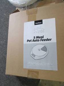 5 meal pet auto feeder ...