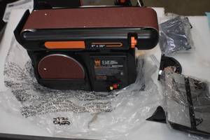 Belt Sander with Disc Sander