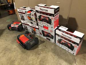 lot 6 image: Lot of assorted Vector Portable Powers customer Returns various models and conditions see pictures