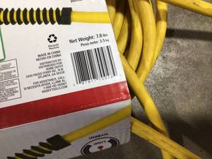 lot 16 image: Husky 14 in. x 100 ft. Polyurethane Air Hose customer return