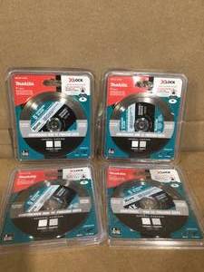 lot 30 image: Lot of Makita X-LOCK 5 in. Continuous Rim Diamond Blade for Ceramic and Granite Cutting
