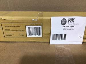lot 36 image: Husky 18 in. x 100 in. Black Premium Solid Drawer Liner review pictures