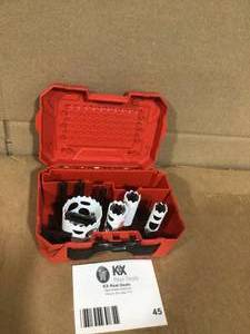 lot 45 image: Milwaukee Hole dozer tools open box review pictures