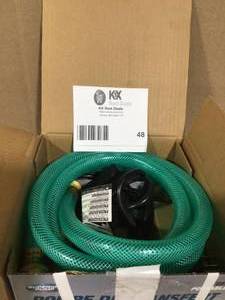 lot 48 image: Superior Pump 110 HP 115-Volt Non-Submersible Transfer Pump open box review pictures