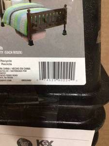 lot 56 image: Lot of Heavy Duty Bed Risers