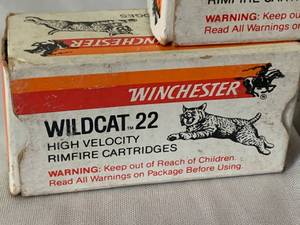 5 Boxes 22 Winchester HIgh Velocity