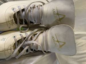 White Figure Skates Size 4