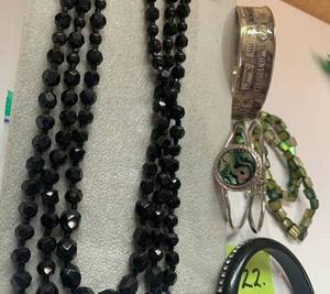 Jewelry Black Glass, Lia Sophia MIX
