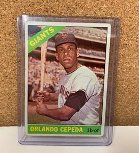 Baseball Card Orlando Cepeda