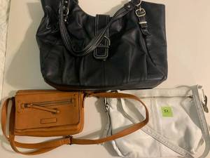 3 Purses Stone Mountain Leather