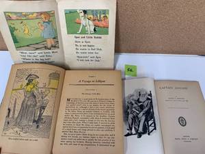 VTG Books Gulliver Travels, Dick & Jane
