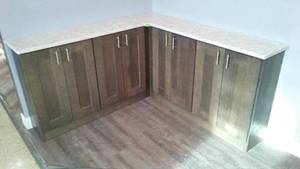 lot 4 image: Base Storage Cabinet with Marble Top