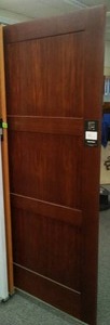 lot 33 image: Bayer 3 Panel Interior Door.