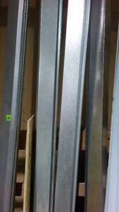 lot 516 image: Galvanized Metal Corners 16 -(5), 14 -(5),12 -(4), 10 -(3),
