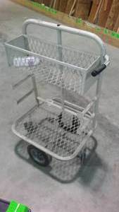 lot 533 image: (4) Wheel Lumber Cart