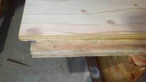 lot 540 image: (4) 4x8 Plywood
