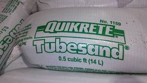 lot 545 image: About (20) Tubes Of Quickcrete Sand.