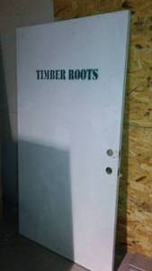 lot 577 image: 42-Inch Metal Ext. Door -Used