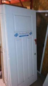 lot 578 image: Fargo Glass And Paint Door 36 Exterior Construction Door